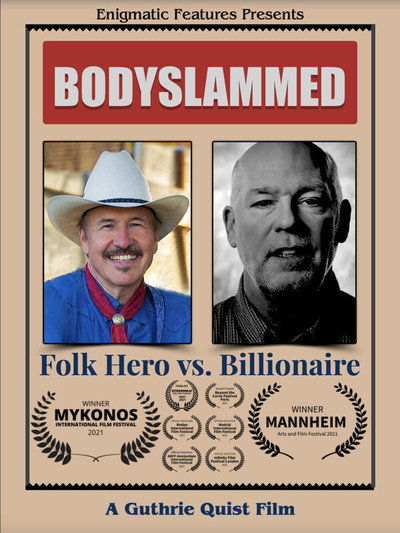 Póster de Bodyslammed: Folk Hero vs. Billionaire