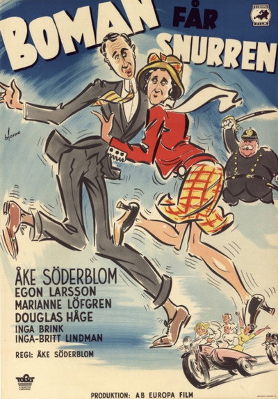 Póster de Boman får snurren