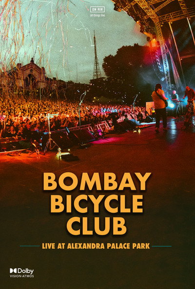 Póster de Bombay Bicycle Club 'Live at Alexandra Palace Park'