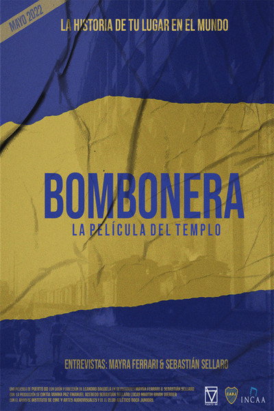 Póster de Bombonera, la película