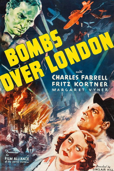 Póster de Bombs Over London
