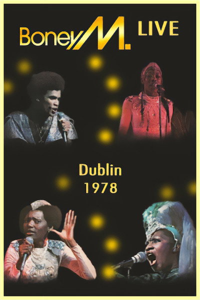 Póster de Boney M. - Live in Dublin 1978
