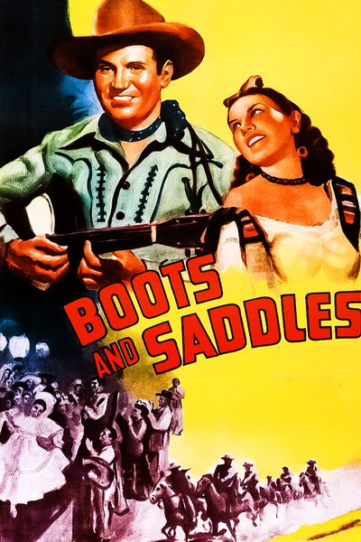 Póster de Boots and Saddles