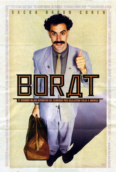 Póster de Borat: El segundo mejor reportero del glorioso país Kazajistán viaja a América