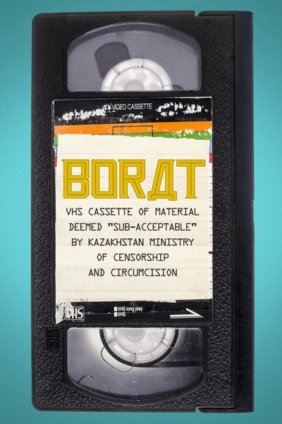 Póster de Borat: VHS Cassette of Material Deemed 'Sub-acceptable' by Kazakhstan Ministry of Censorship and Circumcision