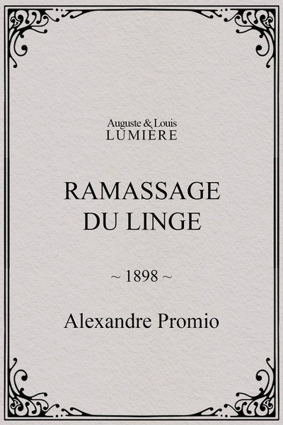 Póster de À bord du 'Formidable': Ramassage du linge