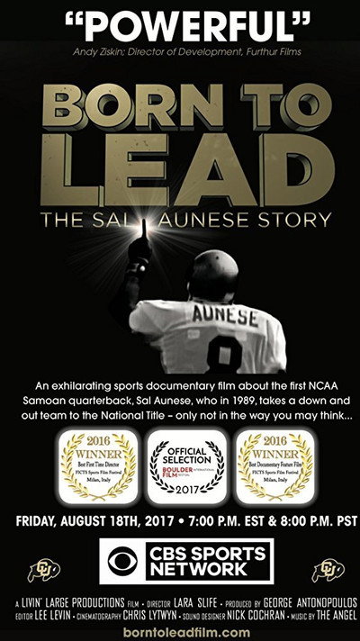 Póster de Born to Lead: The Sal Aunese Story