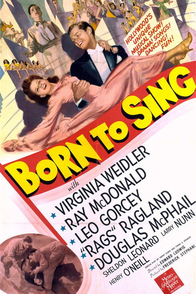 Póster de Born to Sing