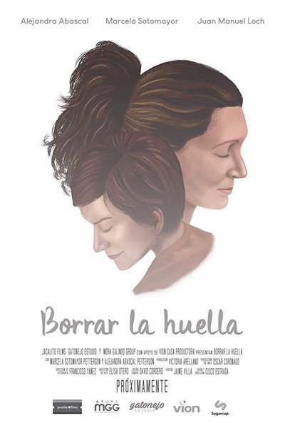 Póster de Borrar la huella