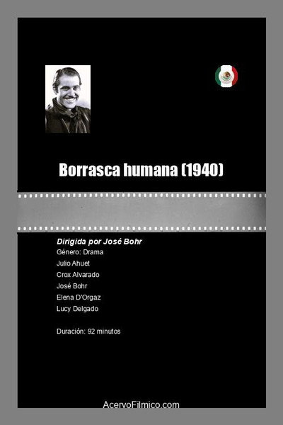 Póster de Borrasca humana