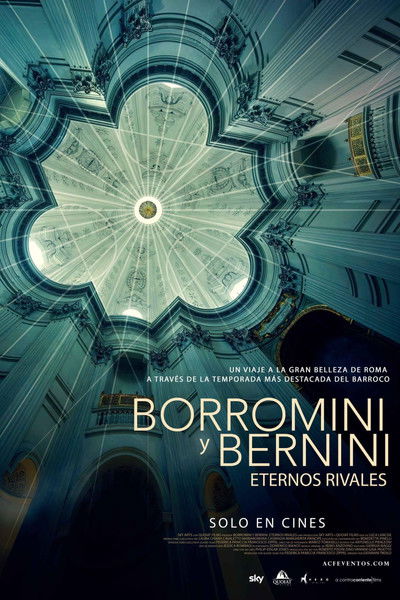 Póster de Borromini y Bernini. Eternos rivales