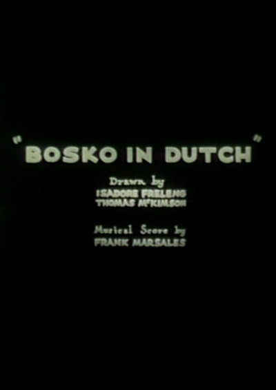 Póster de Bosko in Dutch