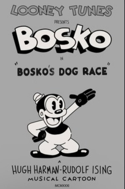 Póster de Bosko's Dog Race