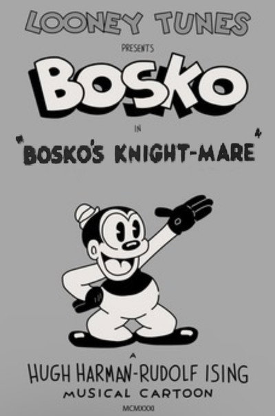 Póster de Bosko's Knight-Mare