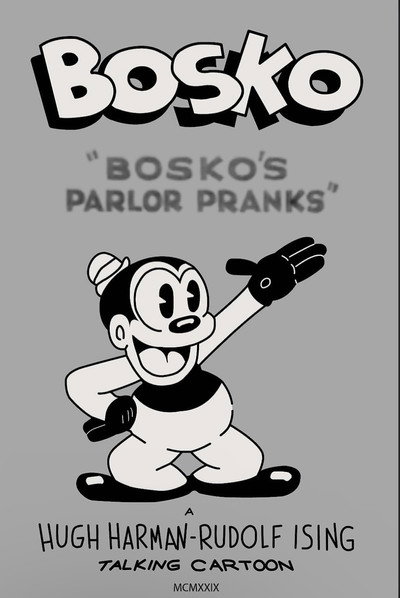 Póster de Bosko's Parlor Pranks