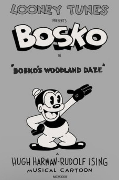 Póster de Bosko's Woodland Daze