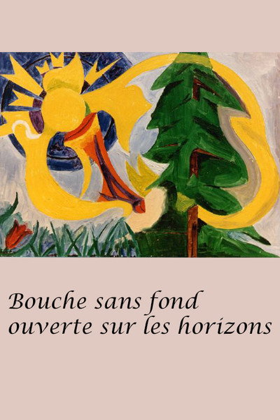 Póster de Bouche sans fond ouverte sur les horizons