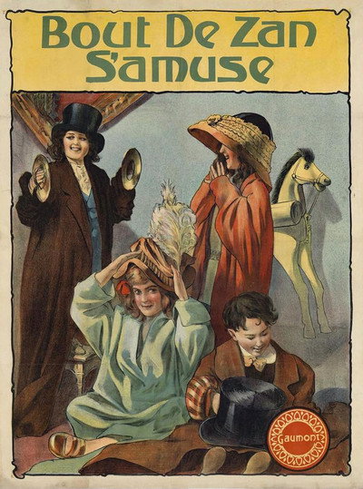 Póster de Bout-de-Zan s'amuse