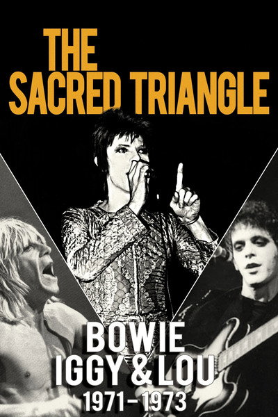 Póster de Bowie, Iggy & Lou 1971-1973: The Sacred Triangle