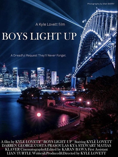 Póster de Boys Light Up