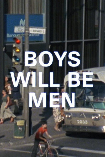 Póster de Boys Will Be Men