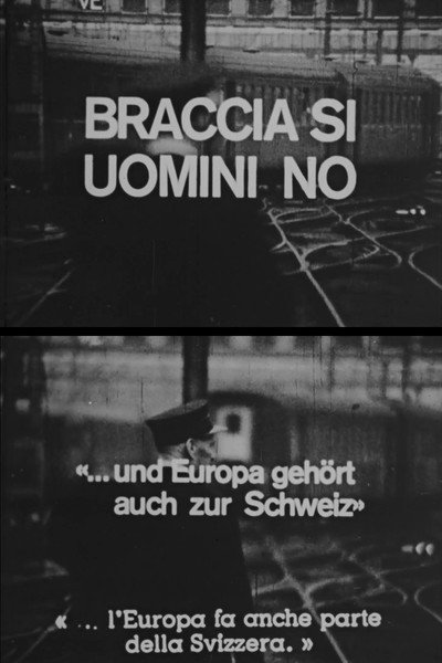 Póster de Braccia si, uomini no