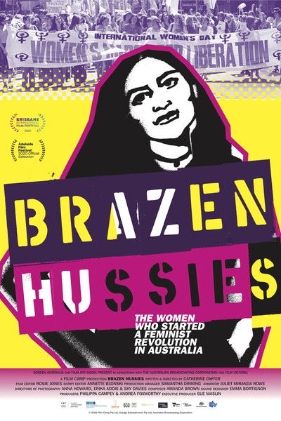Póster de Brazen Hussies