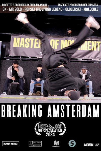 Póster de Breaking Amsterdam - A Documentary about how far Breakdancing has come today.