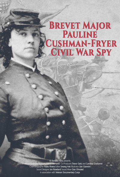 Póster de Brevet Major Pauline Cushman-Fryer: Civil War Spy