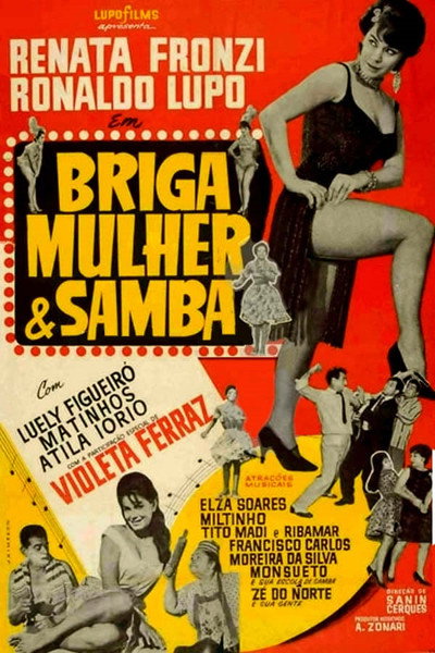 Póster de Briga, Mulher e Samba