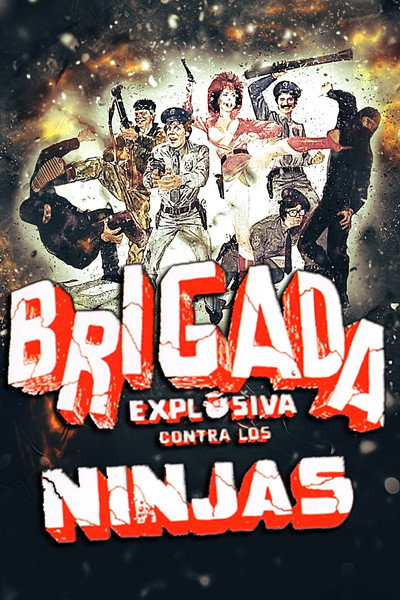 Póster de Brigada explosiva contra los ninjas