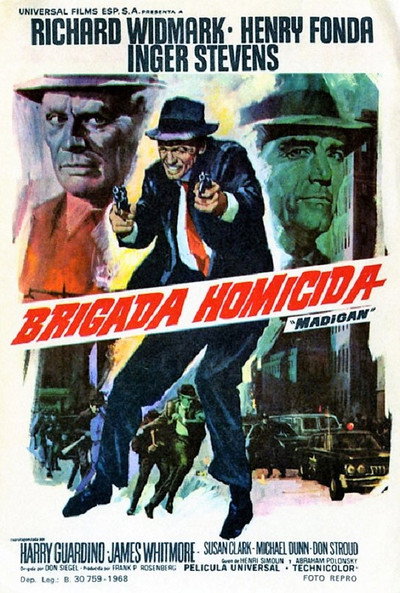 Póster de Brigada homicida