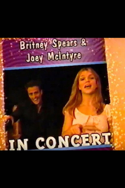 Póster de Britney Spears and Joey McIntyre in Concert