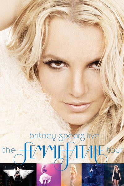 Póster de Britney Spears Live: The Femme Fatale Tour