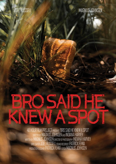 Póster de Bro Said He Knew A Spot