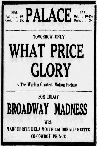 Póster de Broadway Madness