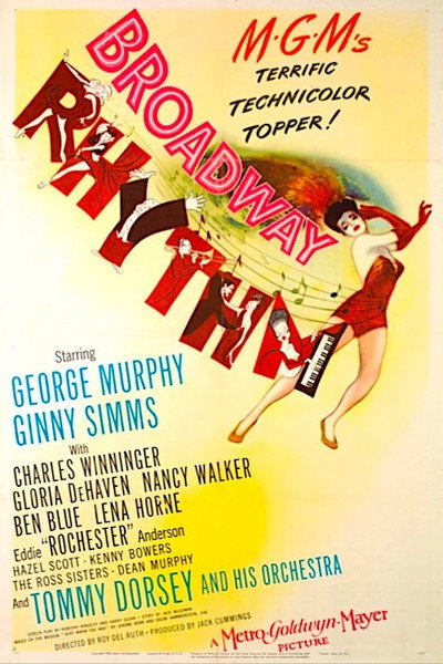Póster de Broadway Rhythm