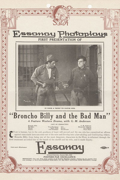 Póster de Broncho Billy and the Bad Man