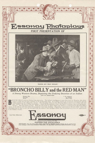 Póster de Broncho Billy and the Red Man