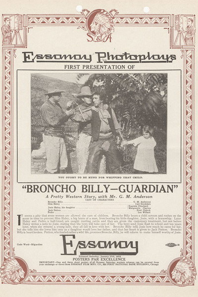 Póster de Broncho Billy, Guardian