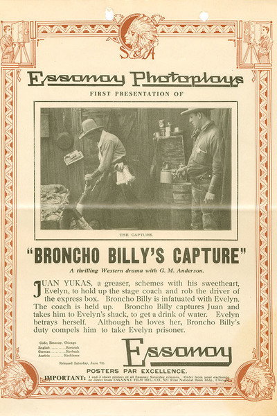 Póster de Broncho Billy's Capture