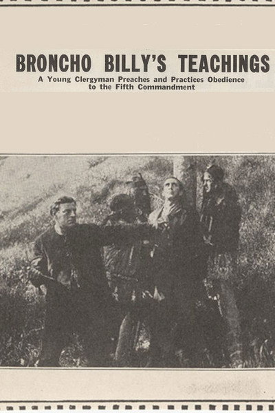 Póster de Broncho Billy's Teachings