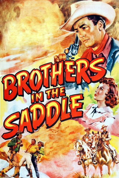 Póster de Brothers in the Saddle