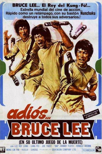 Póster de Bruce Lee, el rey del Kung Fu