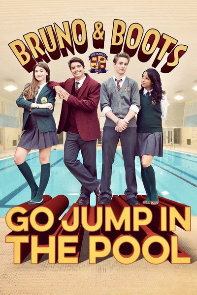 Póster de Bruno y Boots: Salto a la piscina