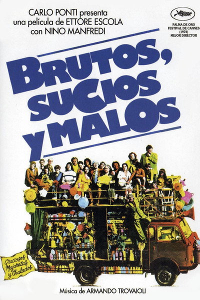 Póster de Brutos, feos y malos
