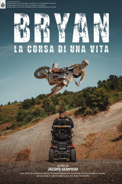 Póster de Bryan: la corsa di una vita