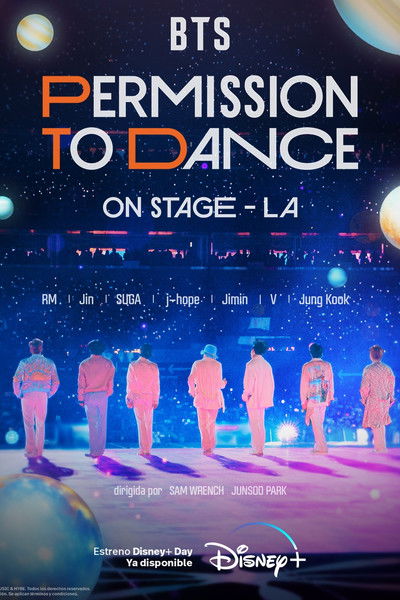 Póster de BTS: Permission to Dance on Stage - LA