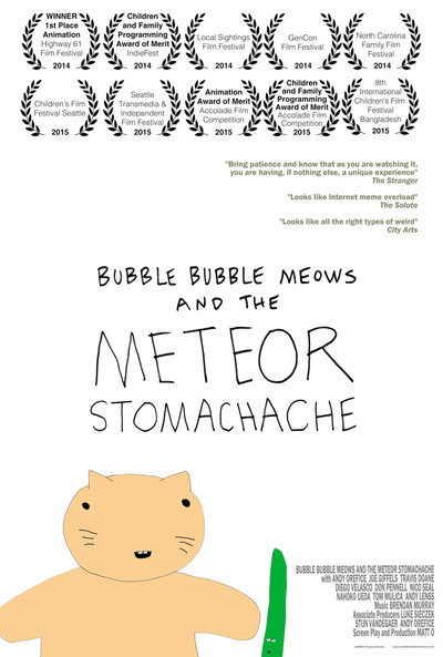 Póster de Bubble Bubble Meows and the Meteor Stomachache