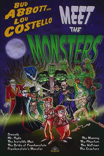 Póster de Bud Abbott and Lou Costello Meet the Monsters!